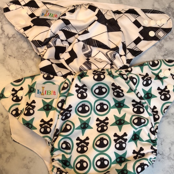 LILBIT 5 Cloth Diapers - Picture 2 of 6